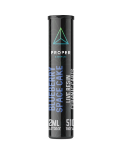 Proper Extracts - Live Resin Carts 2ml - Blueberry Space Cake