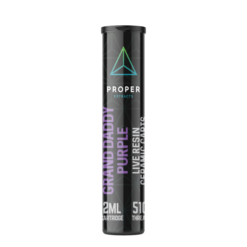 Proper Extracts - Live Resin Carts 2ml - Grand Daddy Purple