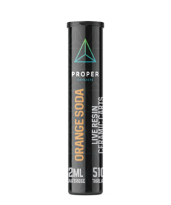 Proper Extracts - Live Resin Carts 2ml - Orange Soda