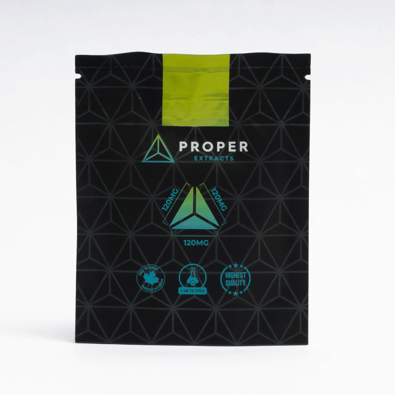 Proper Extracts - 1080mg THC Gummies - Green Apple (Sativa) - Image 4