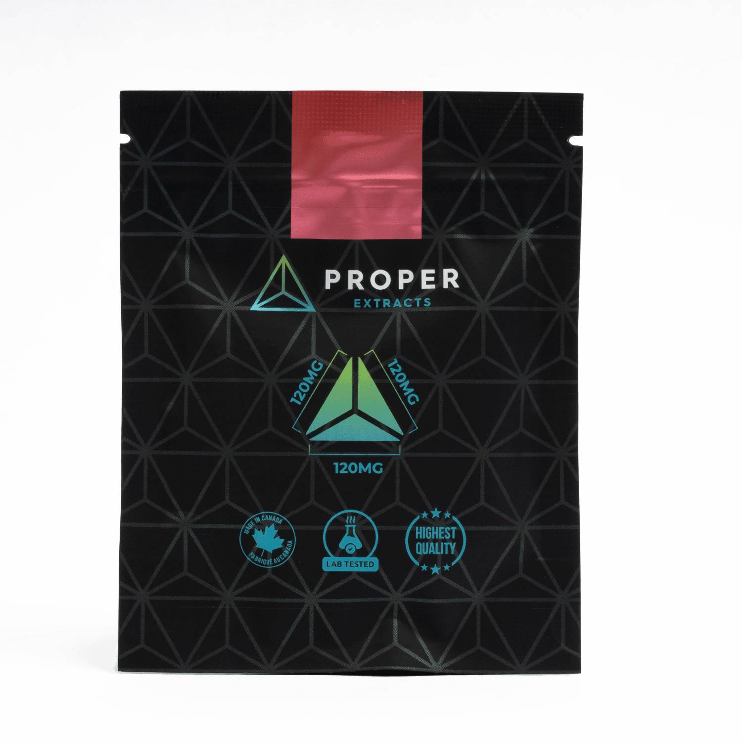 Proper Extracts - 1080mg THC Gummies - Strawberry (Sativa) - Image 4