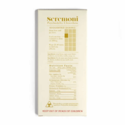 Alternative view of Seremoni Psilocybin Chocolate Bar (3000mg) - Orange