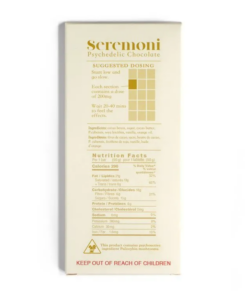 Alternative view of Seremoni Psilocybin Chocolate Bar (3000mg) - Orange