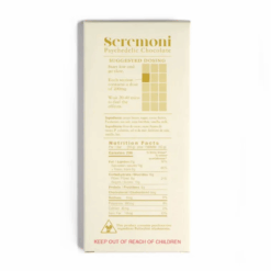 Alternative view of Seremoni Psilocybin Chocolate Bar (3000mg) - Sea Salt