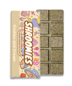 Alternative view of Shroomies Chocolates - Cookies & Cream (5000mg)