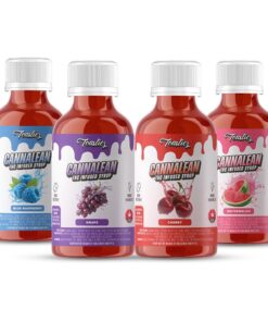 Alternative view of Toastiez Cannalean THC Syrup - Cherry