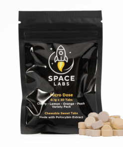 Space Labs - Chewable Sweet Mushroom Tabs - Micro-Dose (Variety-Pack 3 Grams)