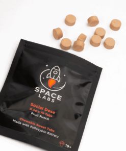 Alternative view of Space Labs - Chewable Sweet Mushroom Tabs - Social Dose (Fruit Punch 4 Grams)