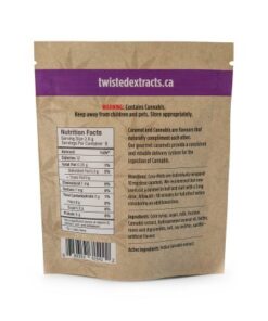 Alternative view of Twisted Extracts - Cara-Melts Indica (80mg THC)