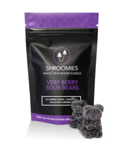 Shroomies Gummies - Very Berry Sour Bears (1000mg)