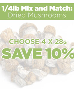 1/4lb Mix and Match Dried Mushrooms