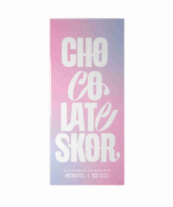Euphoria Cannabis THC Chocolate 600mg - Chocolate Skor