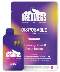 Alternative view of Dreamers 6g Dual Vapes - Blueberry Kush + Death Bubba
