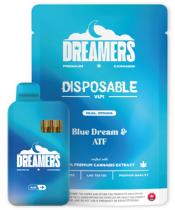 Alternative view of Dreamers 6g Dual Vapes - Blue Dream + ATF