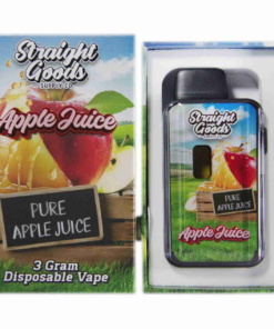Straight Goods Vape (3g) - Apple Juice (Indica)