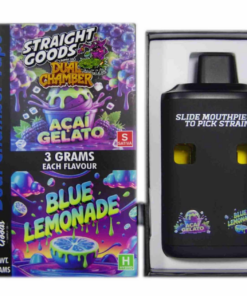 Alternative view of Straight Goods 6g Dual Chamber Vape – Acai Gelato + Blue Lemonade