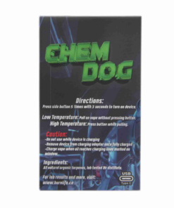 Alternative view of Burn Disposable Vape (3g) - Chem Dog (Hybrid)