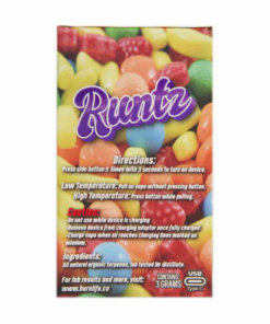 Alternative view of Burn Disposable Vape (3g) - Runtz (Hybrid)