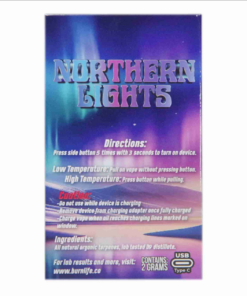 Alternative view of Burn Live Resin Vape (2g) - Northern Lights (Indica)