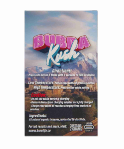 Alternative view of Burn Disposable Vape (2g) - Bubba Kush (Hybrid)