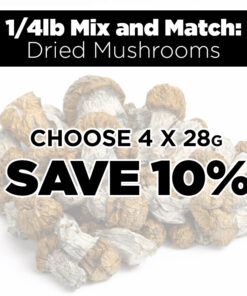 1/4lb Mix and Match Dried Mushrooms