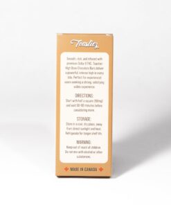 Alternative view of Toastiez High Dose THC Chocolate Bar - Caramel Coffee 1000mg