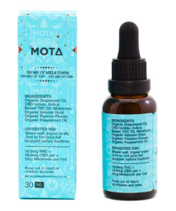 Alternative view of Mota Tincture - 1:1 Sleep 1000mg