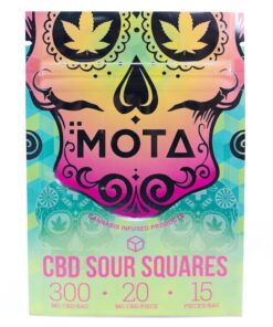 Alternative view of Mota - CBD Sour Squares 300mg